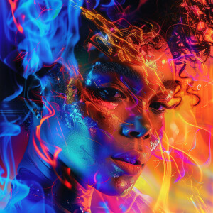 Janelle Monáe 𝘢𝘴 𝘢 𝘚𝘶𝘱𝘦𝘳 𝘏𝘦𝘳𝘰 with Elemental Powers,Dynamic, ele...