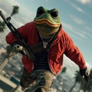 Fwog meme,, GTA style