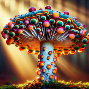 Clown mushroom