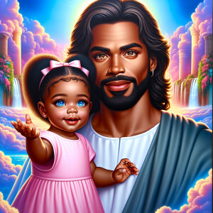 Create a 3D realistic artwork featuring the phrase 'Jesus Saves'...