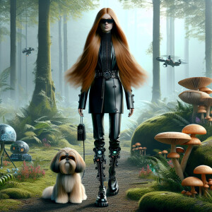 High resolution, photorealistic. Avatar. Full frontal image of a...