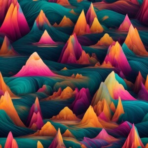 Create abstract landscape wallpapers that transform the desktop...