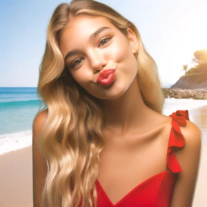 I want a model smooch me
