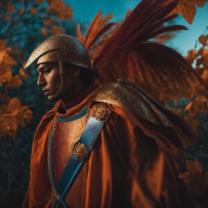 nikael cabrera as a knight