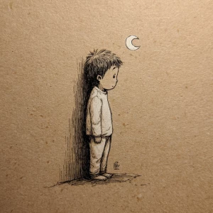 I want it to be a black and white line drawing on a vintage ligh...