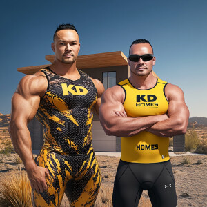 Create a highly detailed 48K resolution digital portrait featuri...