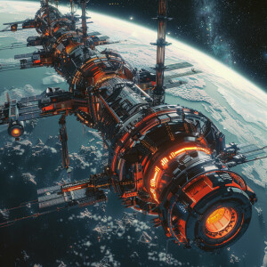 Generate cool space station