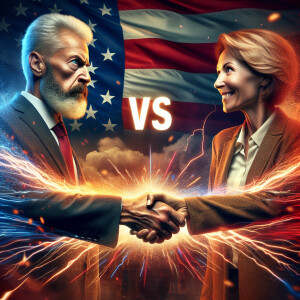 Create a hyper-realistic image featuring Donald Trump with a fur...