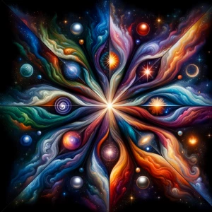 A twelve-dimensional star, with each dimension represented by a...