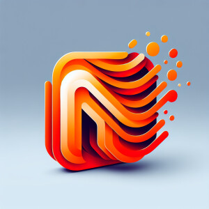 Icon app all orange color M