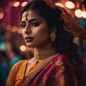 Develop a character profile for an Indian female Instagram influ...