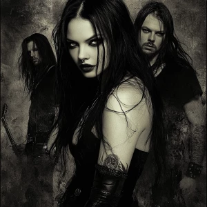 Rock Music Album Cover, Rock Group Band, Realistic, Evanescence