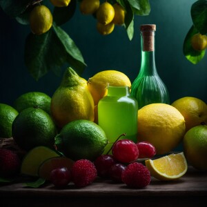 A unique and captivating photo, featuring two anamorphically-sha...