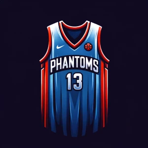 Créame una camiseta de baloncesto estilo NBA sin fondo tamaño 1:...