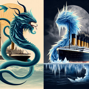 two visual hybrid according to Titanic