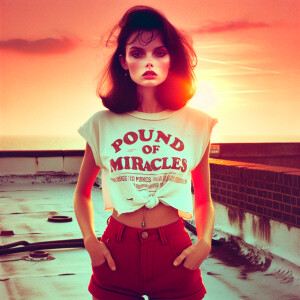 Generate a faded color film photograph from the early seventies...