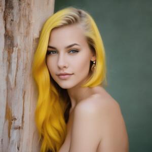 High school graduation pics of a skinny blonde nudist girl