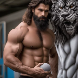 coach tiene un cuerpo peludo de Lycan musculoso y un pene uff mi...