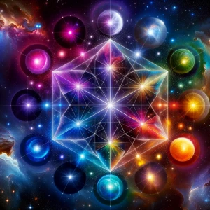 A 9-dimensional star, with each dimension represented by a uniqu...