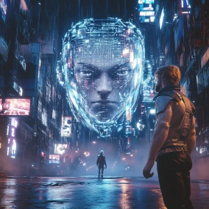 Shot with an impossible fusion of quantum photorealism and AI-en...