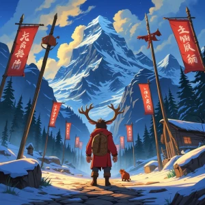 Generate a DreamWorks animation style movie poster cartoon calle...