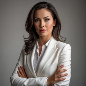 Photography, photo for resume, an entrepreneur woman in formal a...