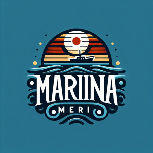 Создай логотип «MARInaMERI»