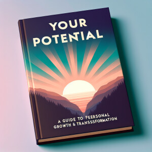 Create a book cover for me, the name of the book is your potenti...