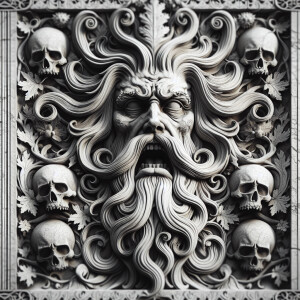 3d bas relief scary skill