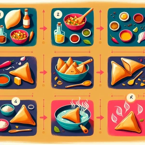 Create a YouTube tutorial graphic illustrating the step-by-step...