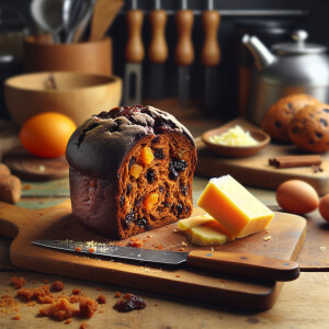 Jamaican Easter bun and cheese