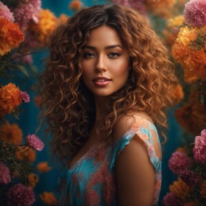 Craft a hyper-realistic 3D 8K UHD animation of a mesmerizingly b...