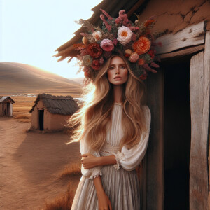 imagine a realist 8k quality photographic image of a beautiful f...