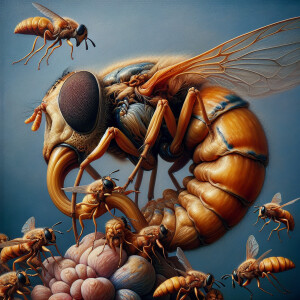 hyperrealist surrealist fantasy, hyper ultra photorealistic , ge...