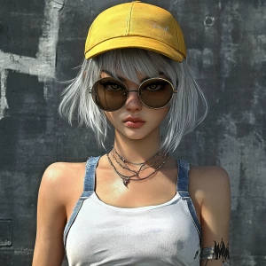 young, rebellious gta-style character. The character should have...