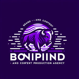 Create a powerful, dynamic, creative logo for a brand creation a...