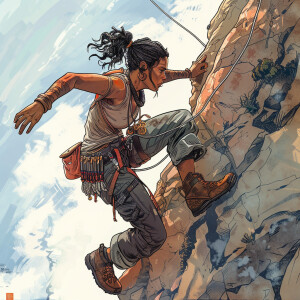 6,A full-body illustration of Seminole Native American and Afric...