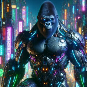 Gorilla warrior