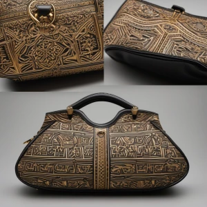 Design a women's purse with an unconventional and overwhelmingly...