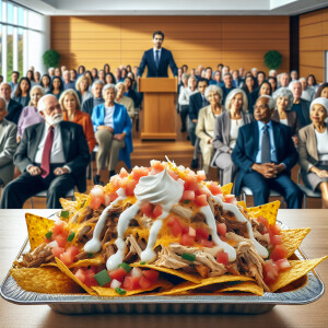 Generate a high-resolution image that captures a platter of real...