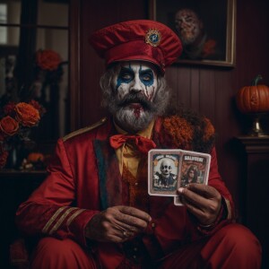 Captain Spaulding turned into a zombi