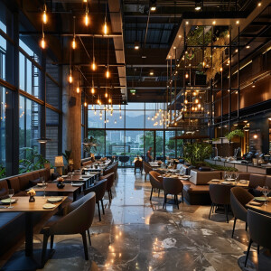 A next generation lifestyle and design of a place with a mix of...