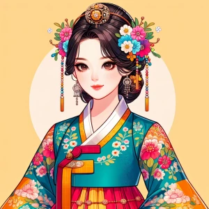 Generate a full body photo, highly detail of a beautiful korean...