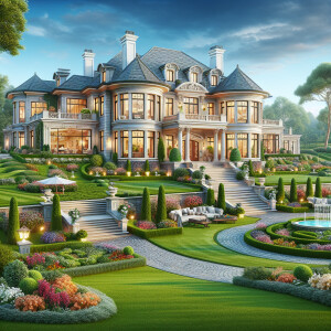 Live real estate mansion