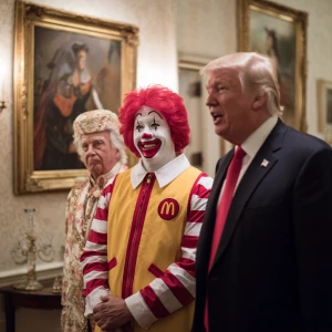 Ronald McDonald in the White House