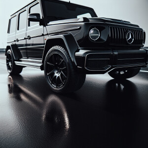 black gelandwagen