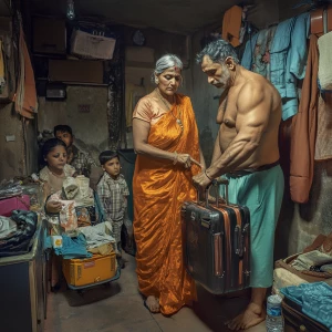 Photorealism,a 54-year-old Gujarati mother who works as a housem...