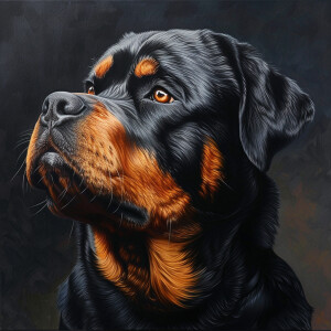 Picture of a Rottweiler