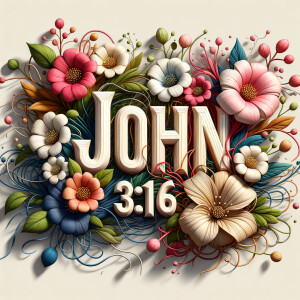 Create a 3-D realistic image with the words written out in text...
