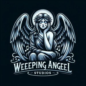 Logo for recording studio called Weeping Angel Studios